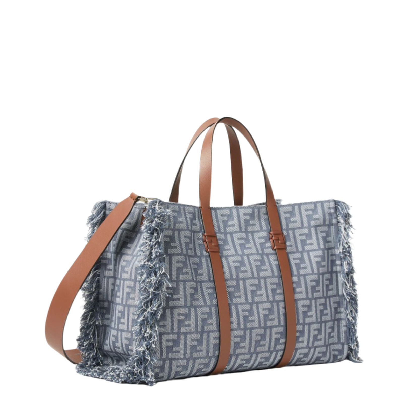Summer Canvas Top Handle Bags - Pastel Blue