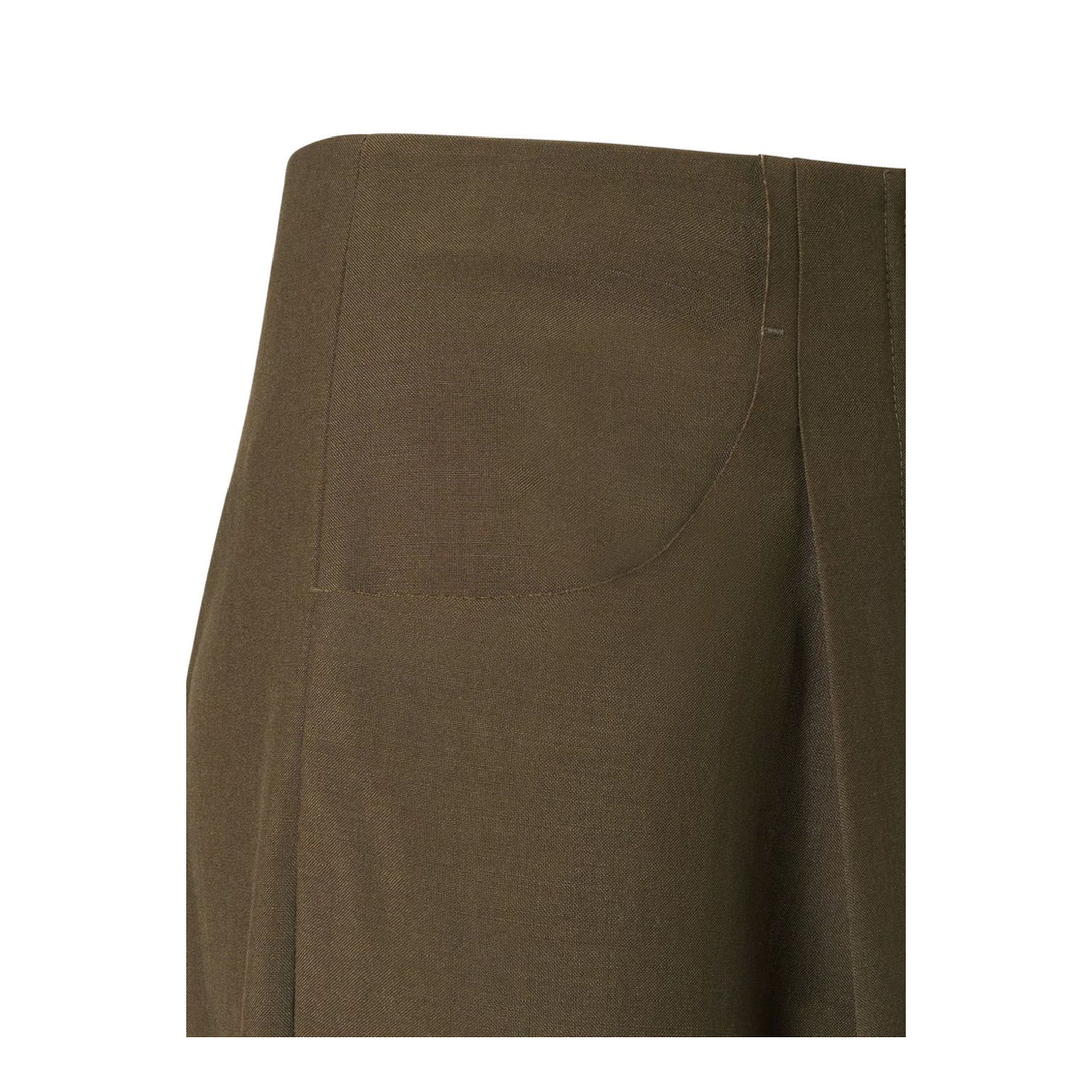 Trousers Wool Green