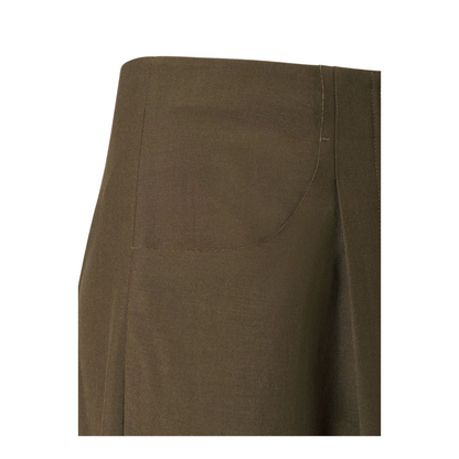 Trousers Wool Green