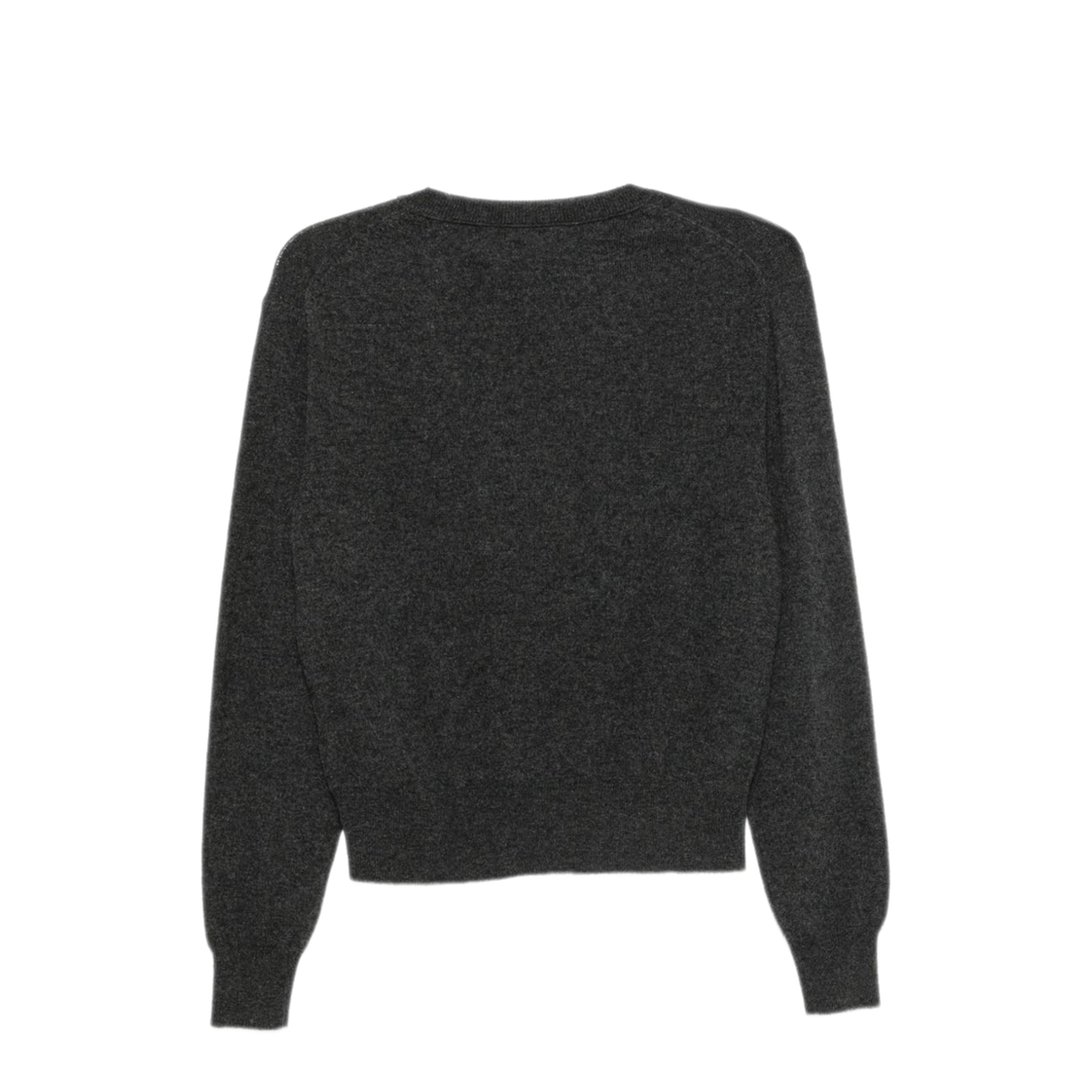 MAYFEYR - Lisa Yang - Dark Grey Cashmere Crew Neck Sweater - 2026309HA