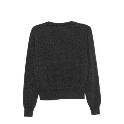 MAYFEYR - Lisa Yang - Dark Grey Cashmere Crew Neck Sweater - 2026309HA