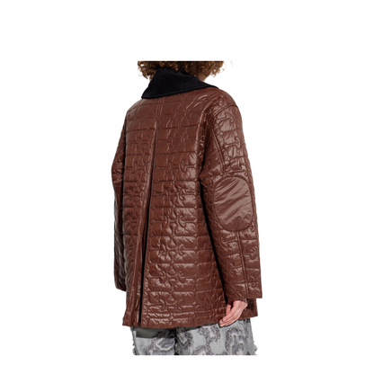 Brown Recycled Nylon Jacket