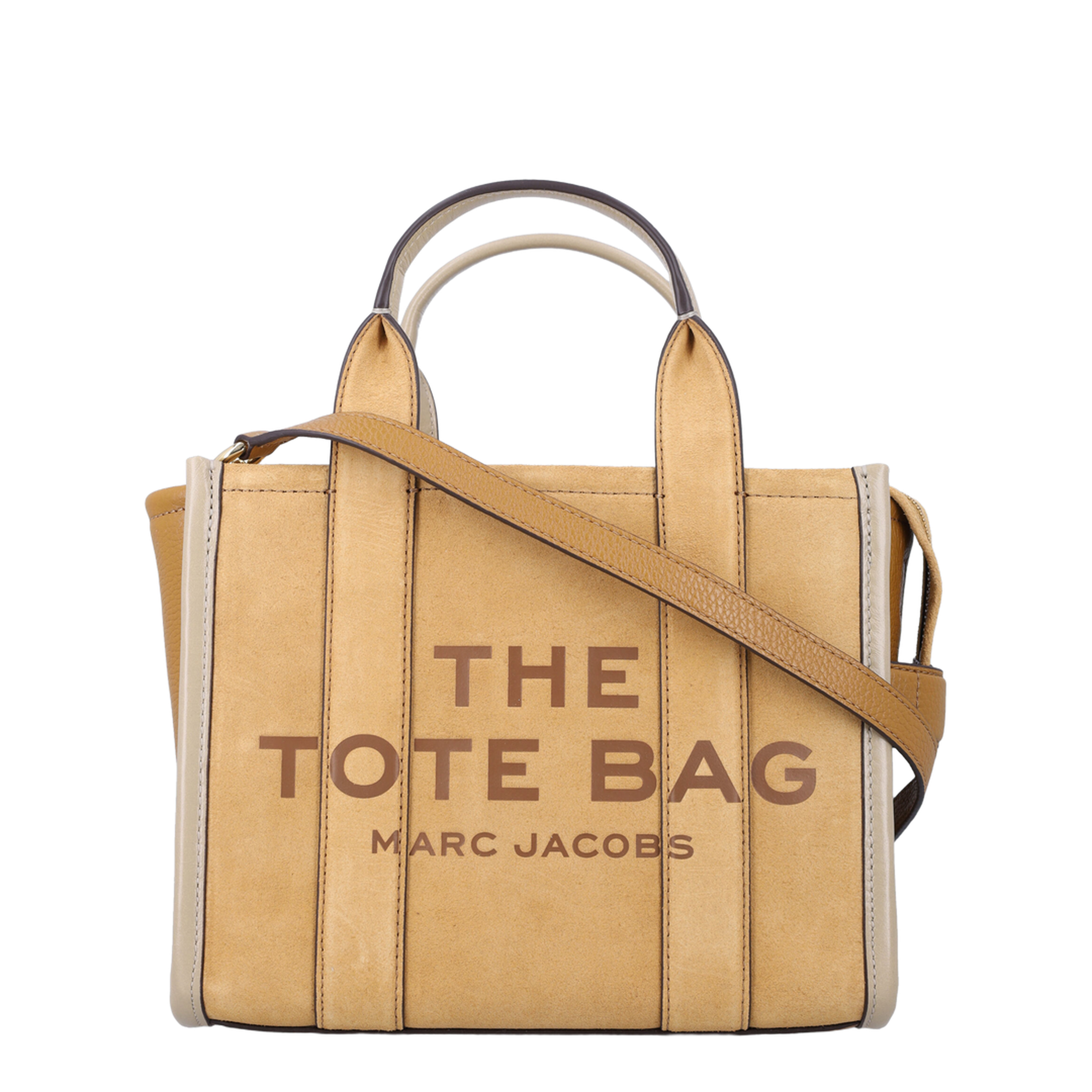 The Tote Bag Small Suede Tote - Sahara