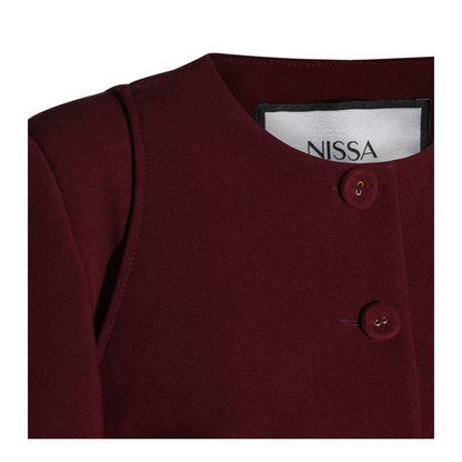 MAYFEYR - NISSA - Jackets - S1366BORDEAUX