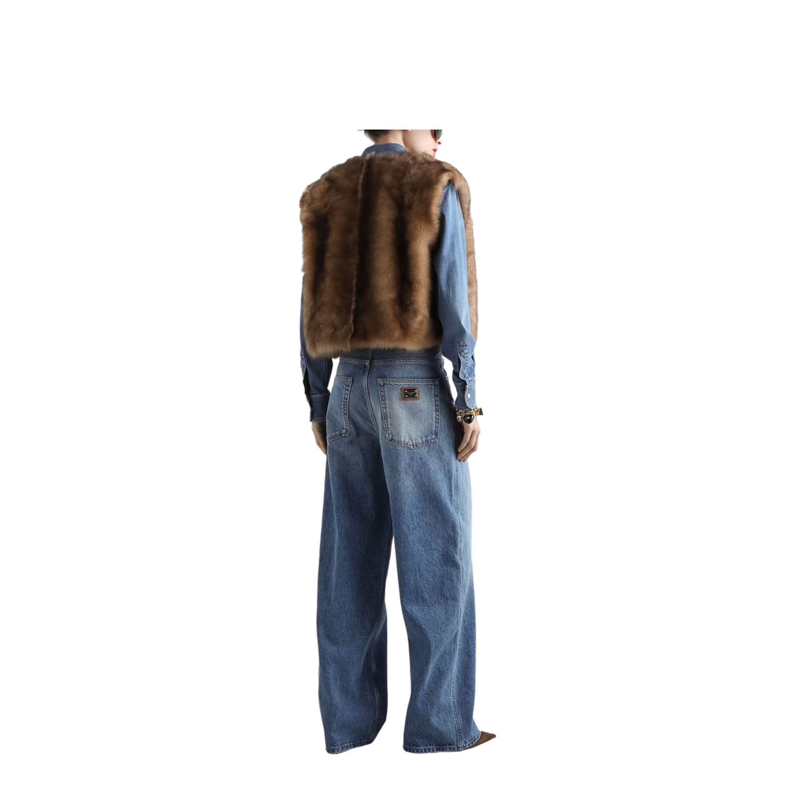 5-pocket denim trousers