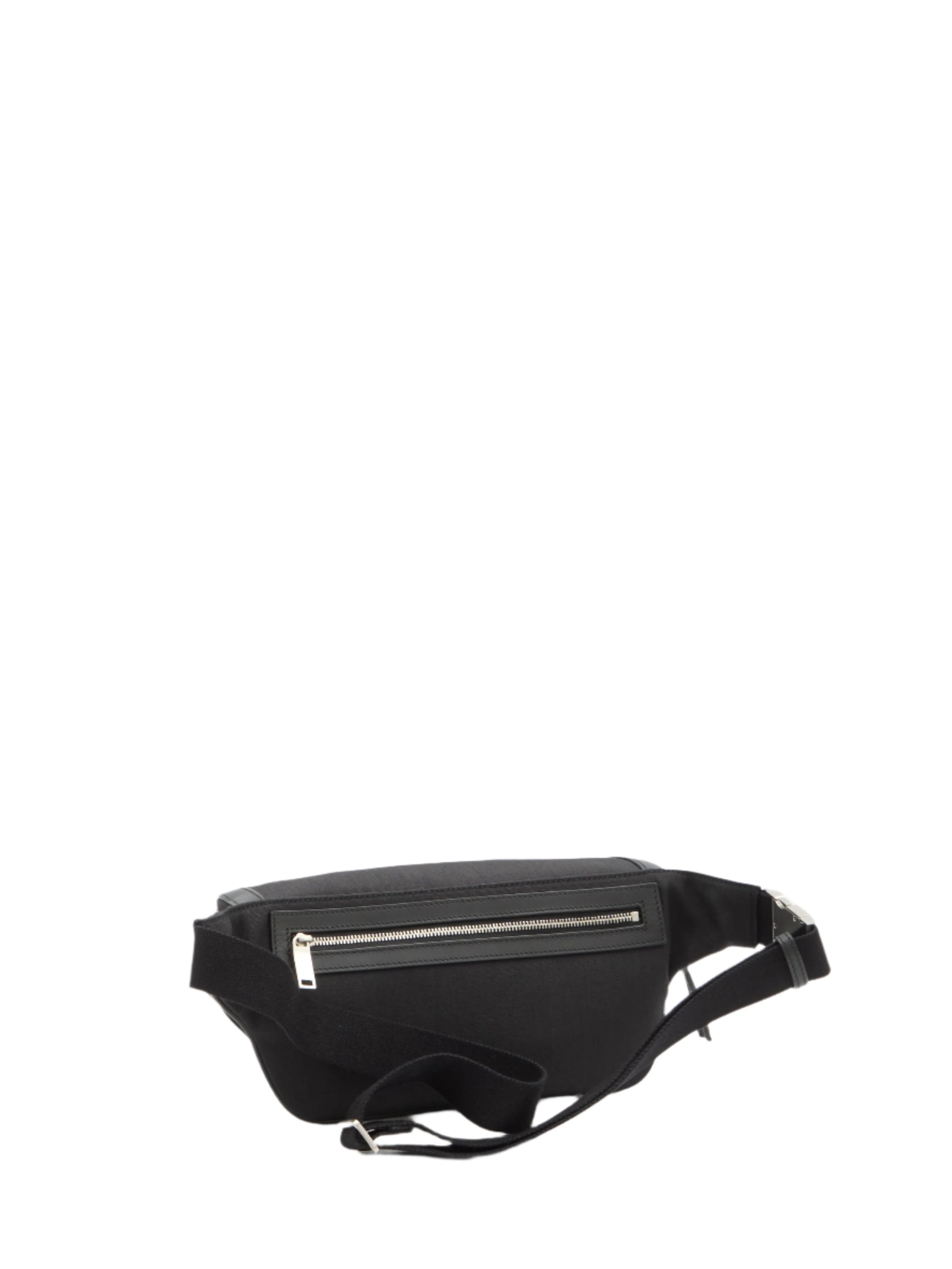 腰包，银色五金配件