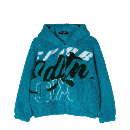 MAYFEYR - Dsquared2 - Jacquard Fur Zip Hoodie - DQ1130KD0092DQ812