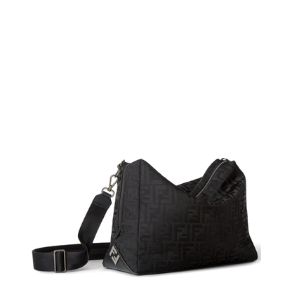 Large Fabric Black Bag