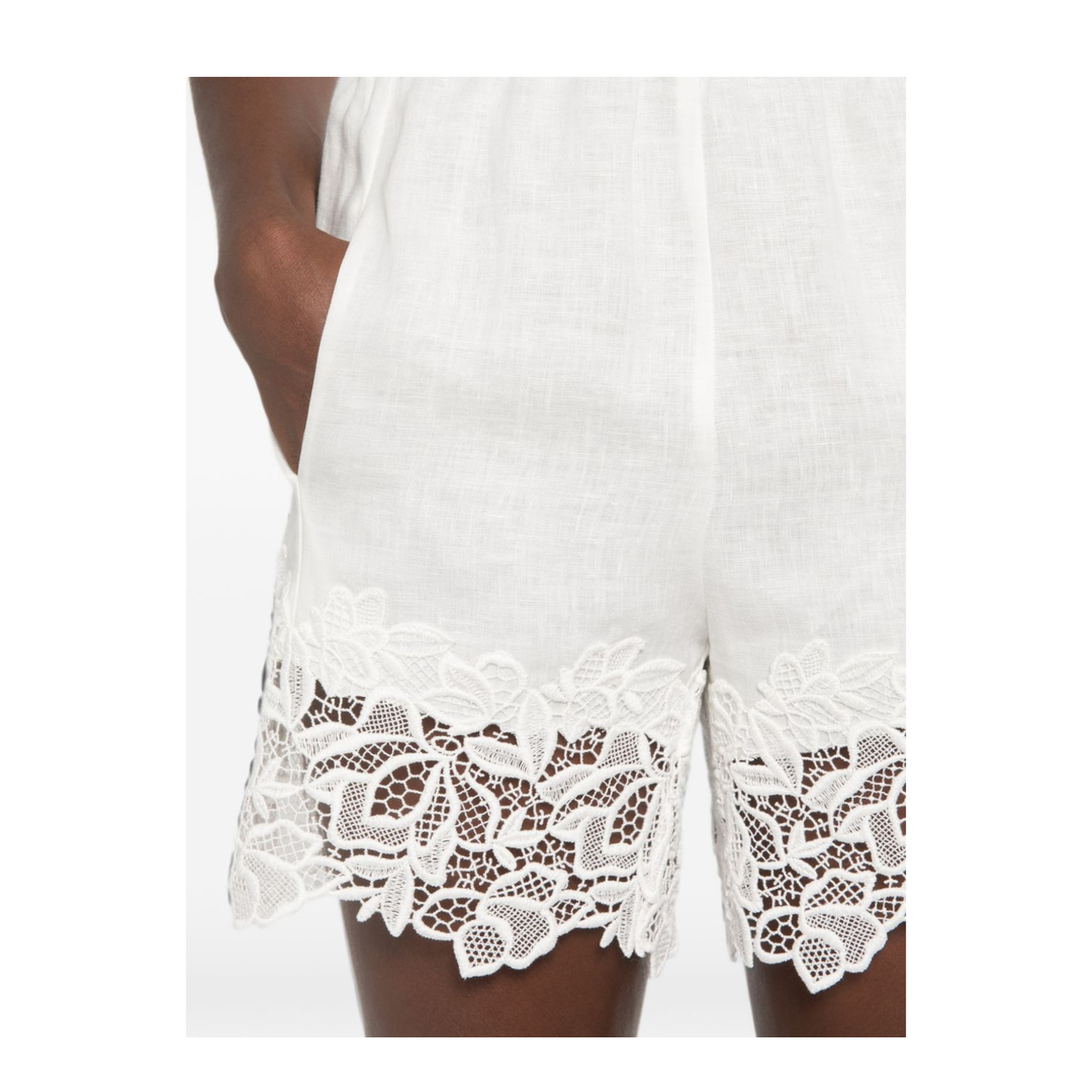 MAYFEYR - Ermanno Scervino - Shorts White - D484P610GQI10602