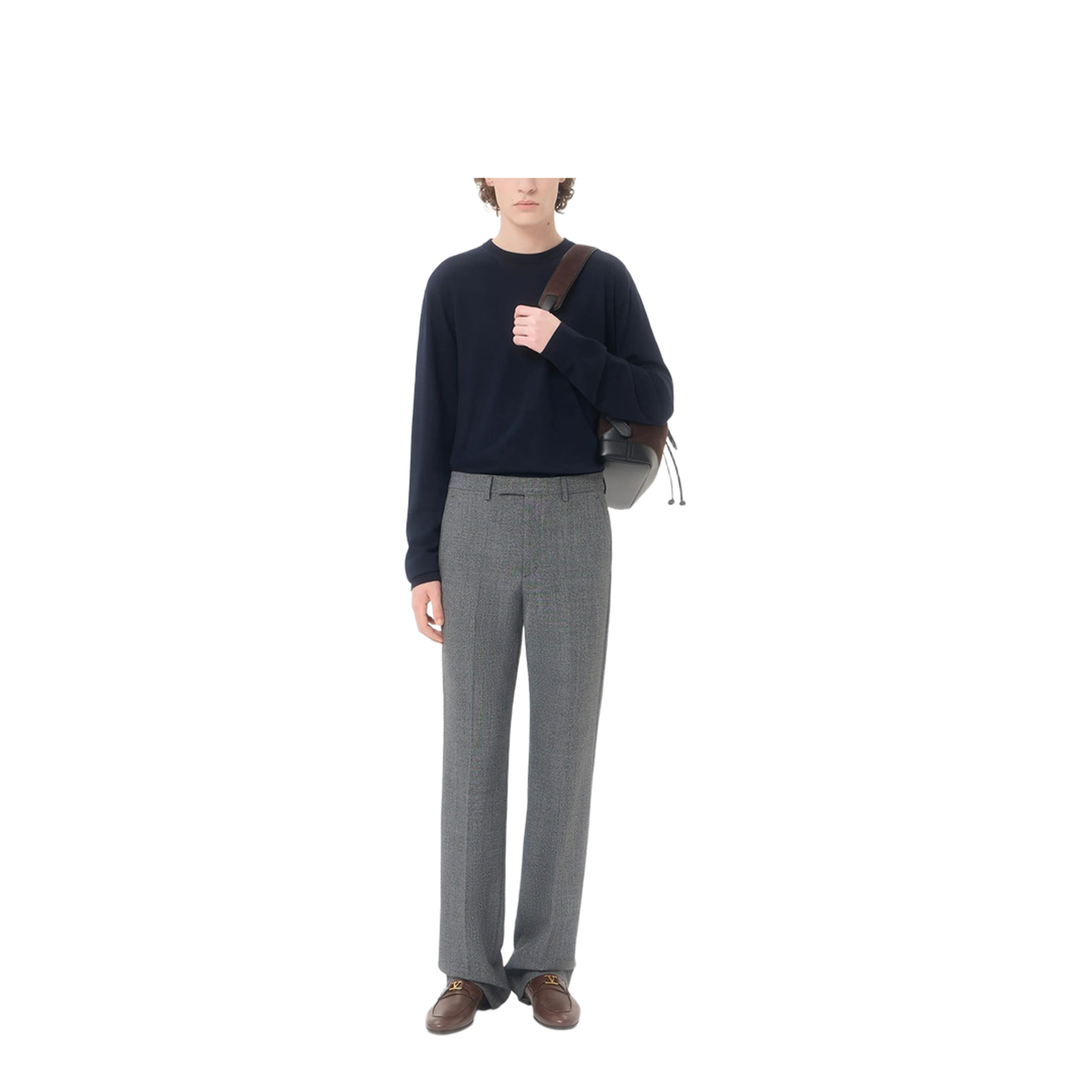 MAYFEYR - Valentino - Wool Jumper With Vlogo Embroidery - VKC38PBH9