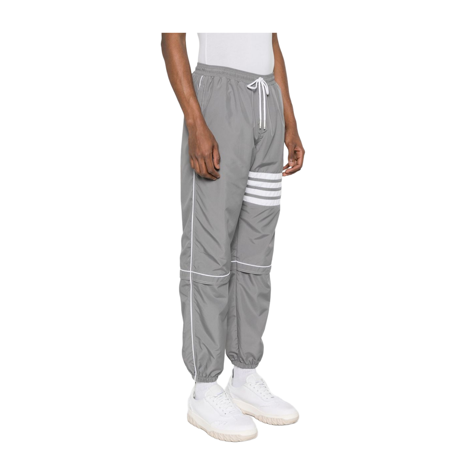 Mid-Rise Ripstop Track Trousers