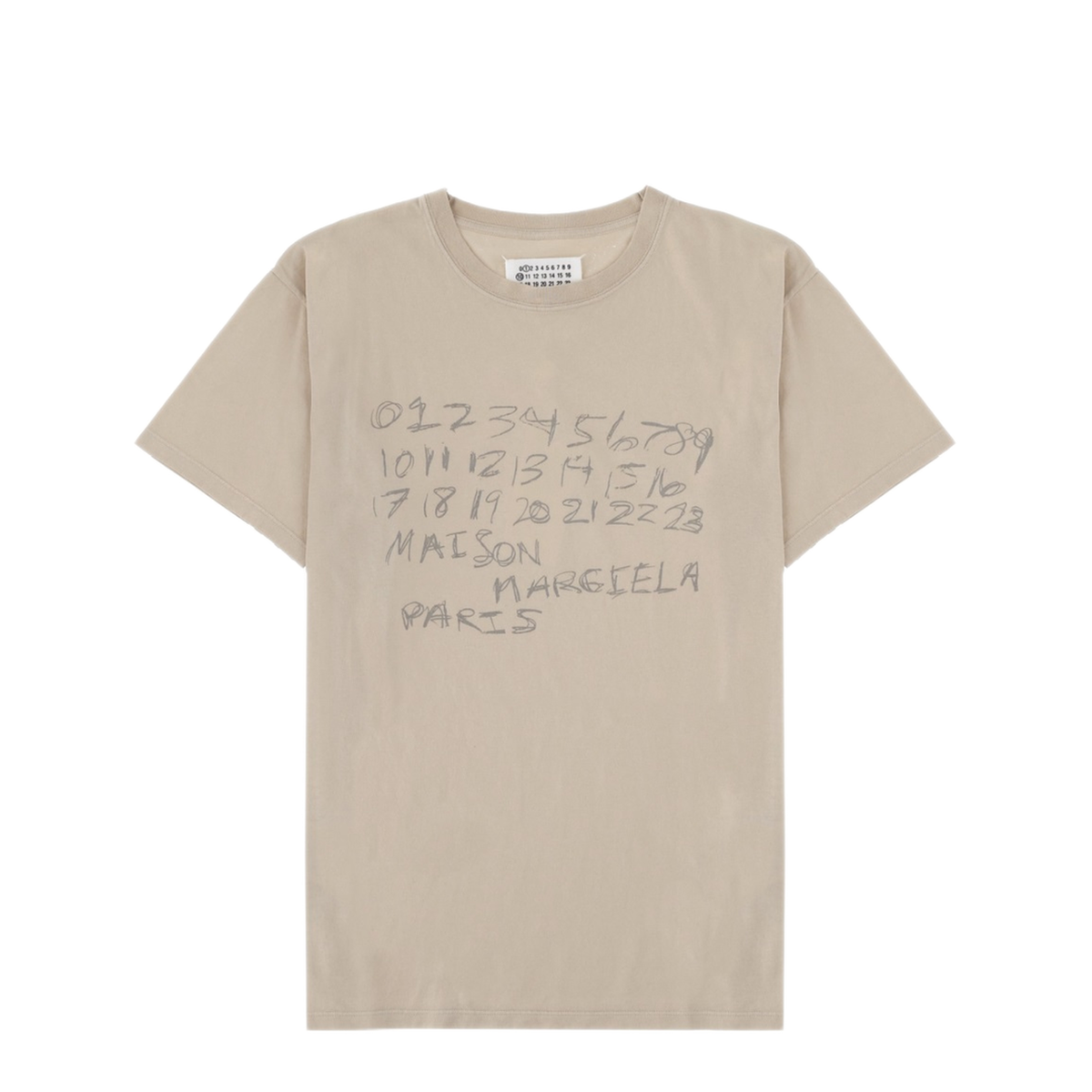 Numeric Sand-Coloured Cotton T-Shirt