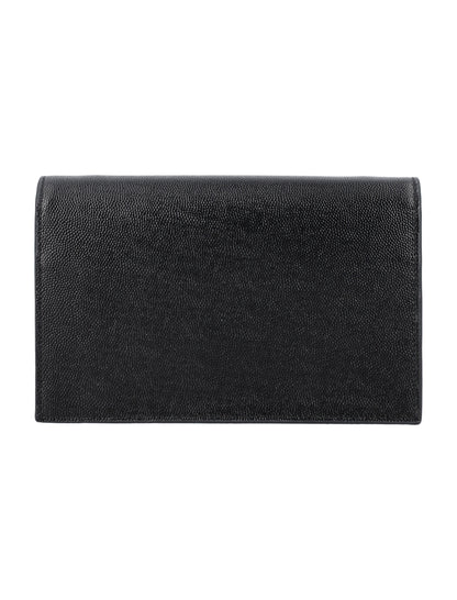 Kate Tassel Chain Wallet, Gold Hardware