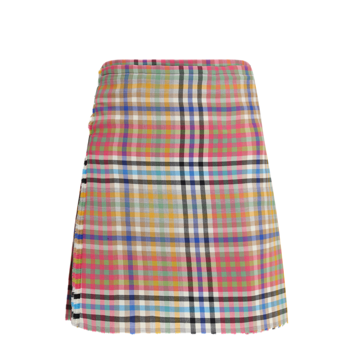 MAYFEYR - Vivienne Westwood - Heather Check Mini Kilt - 1F020006W01CDO215