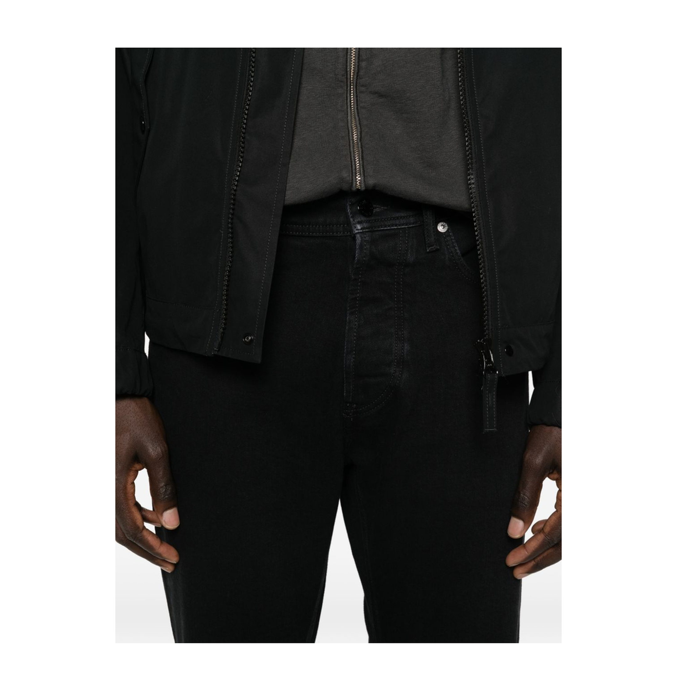MAYFEYR - Stone Island - Jeans Black - L1S14J100007S0J11VJ901