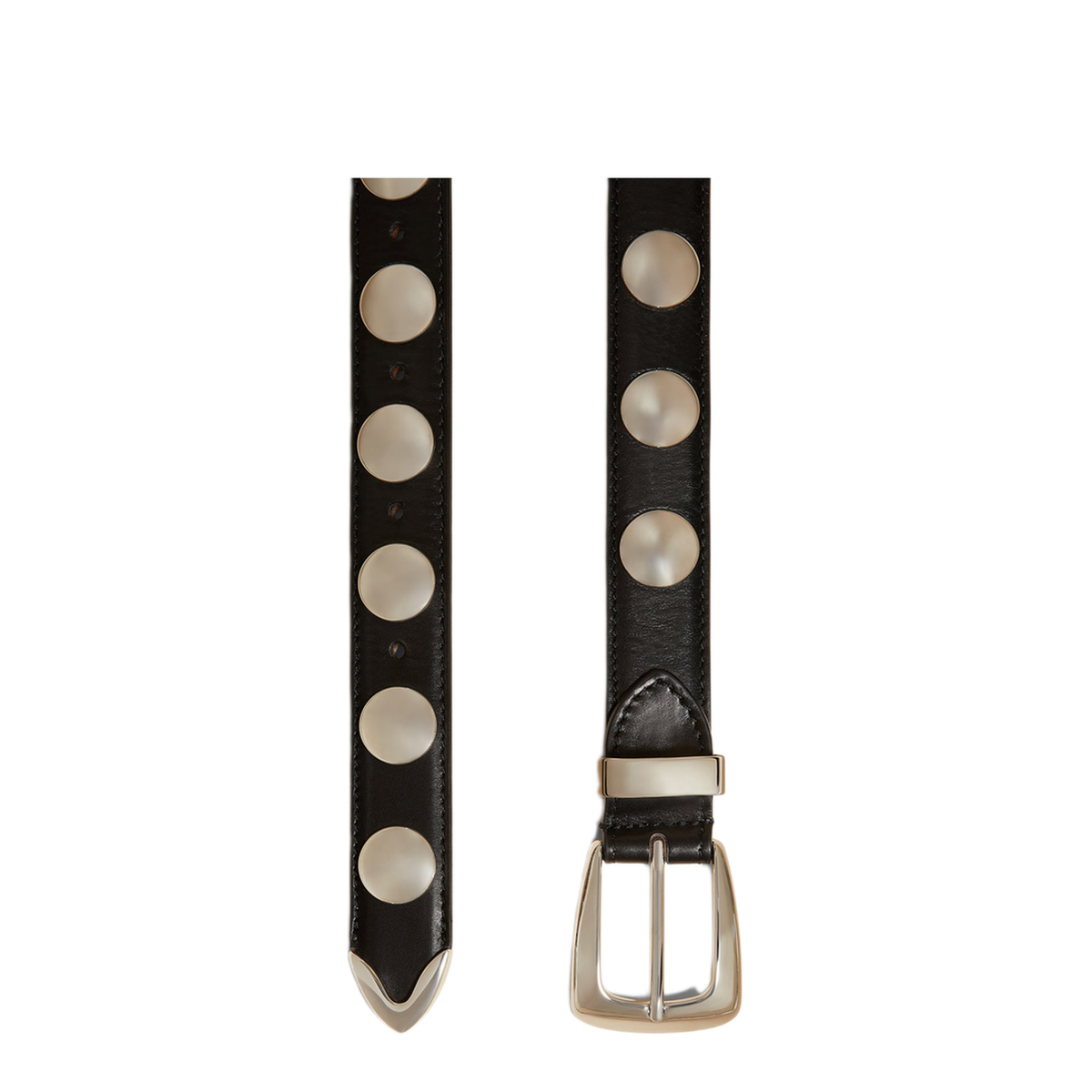 MAYFEYR - Khaite - Benny Belt With Studs - 10015763200