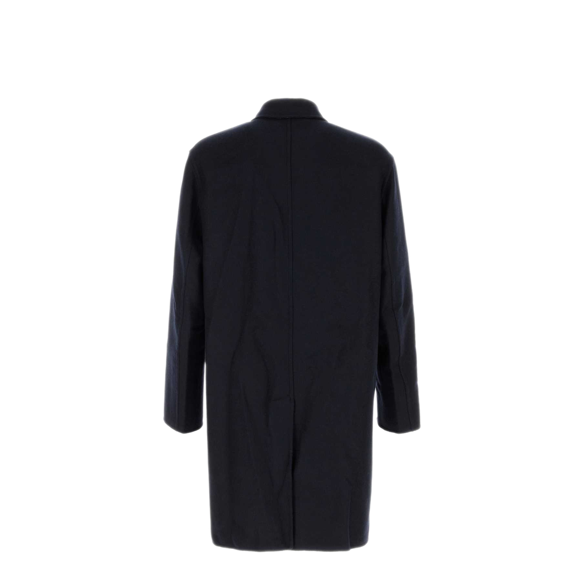 MAYFEYR - Etro - Navy Blue Wool Blend Reversible Coat - MRAA003599TUBR9B0339
