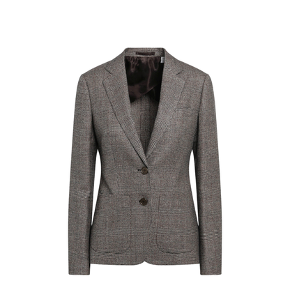 MAYFEYR - Burberry - Prince Of Wales Wool-Blend Single-Breasted Jacket - 8127798174675C6176