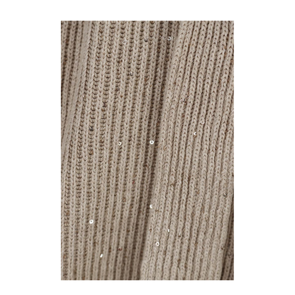 Cotton Diamond Yarn English Rib Cardigan with Belt