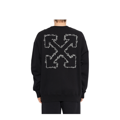 MAYFEYR - Off-White - Sweatshirt With Embroidered Logo - 44MBA054S26F001001