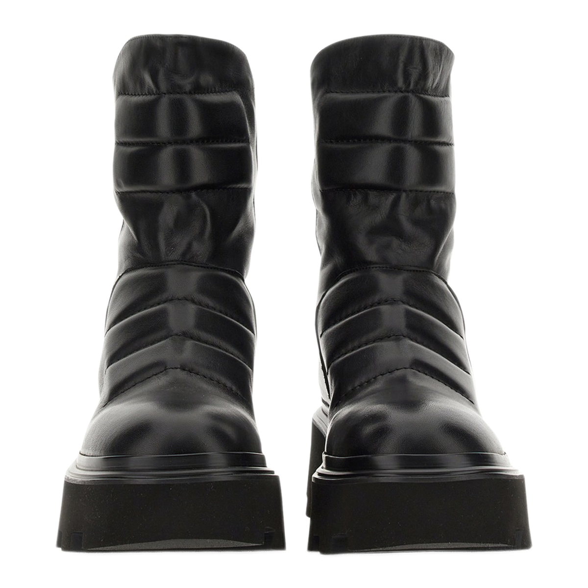 MAYFEYR - ELENA IACHI - Leather Boot - E2994NATURENERO
