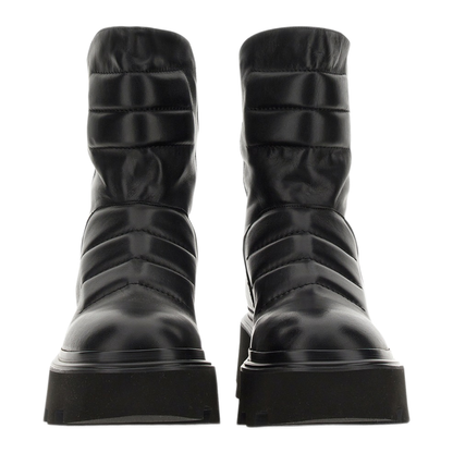 MAYFEYR - ELENA IACHI - Leather Boot - E2994NATURENERO