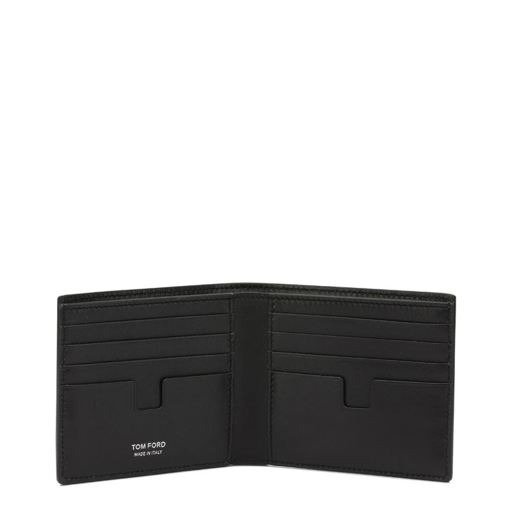 Crocodile-Effect Bi-Fold Wallet