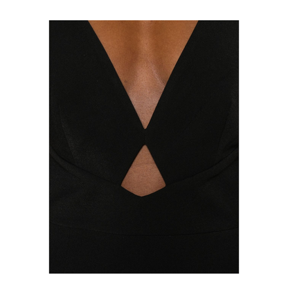 Cross-Back Straps Maxi Dress