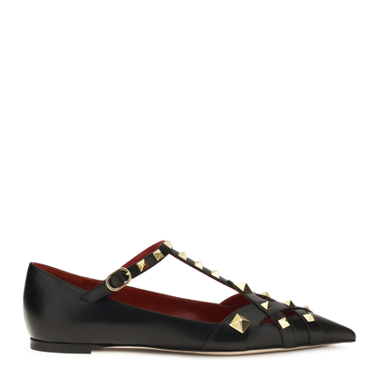 MAYFEYR - Valentino - Studdy Ballerinas In Kidskin - 9W2S0PQ9JYW