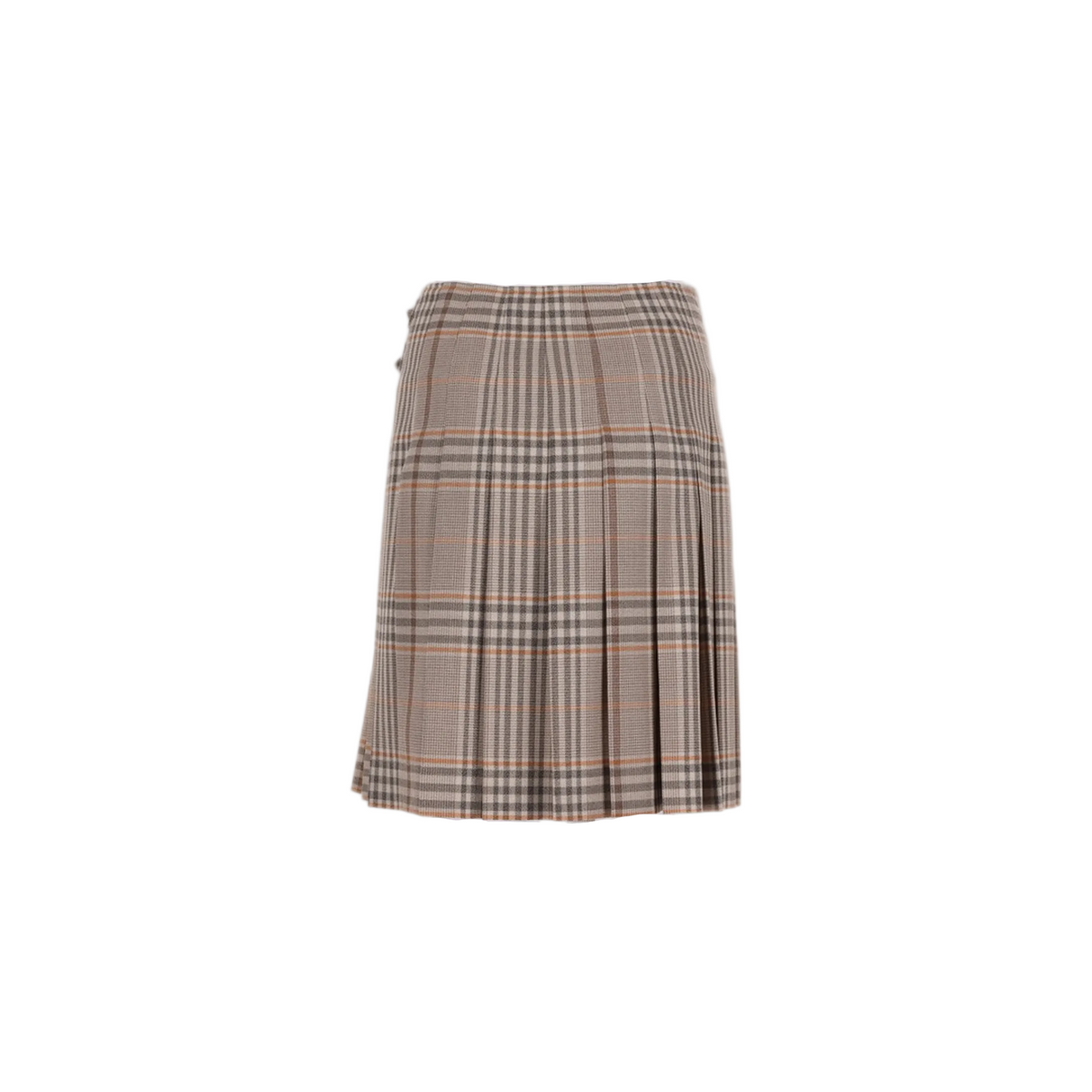 Embroidered Wool Skirt