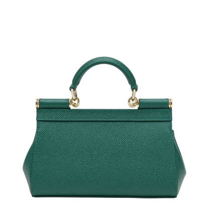MAYFEYR - Dolce & Gabbana - Small Sicily Top-Handle Bag In Emerald Green - BB7116B100187174