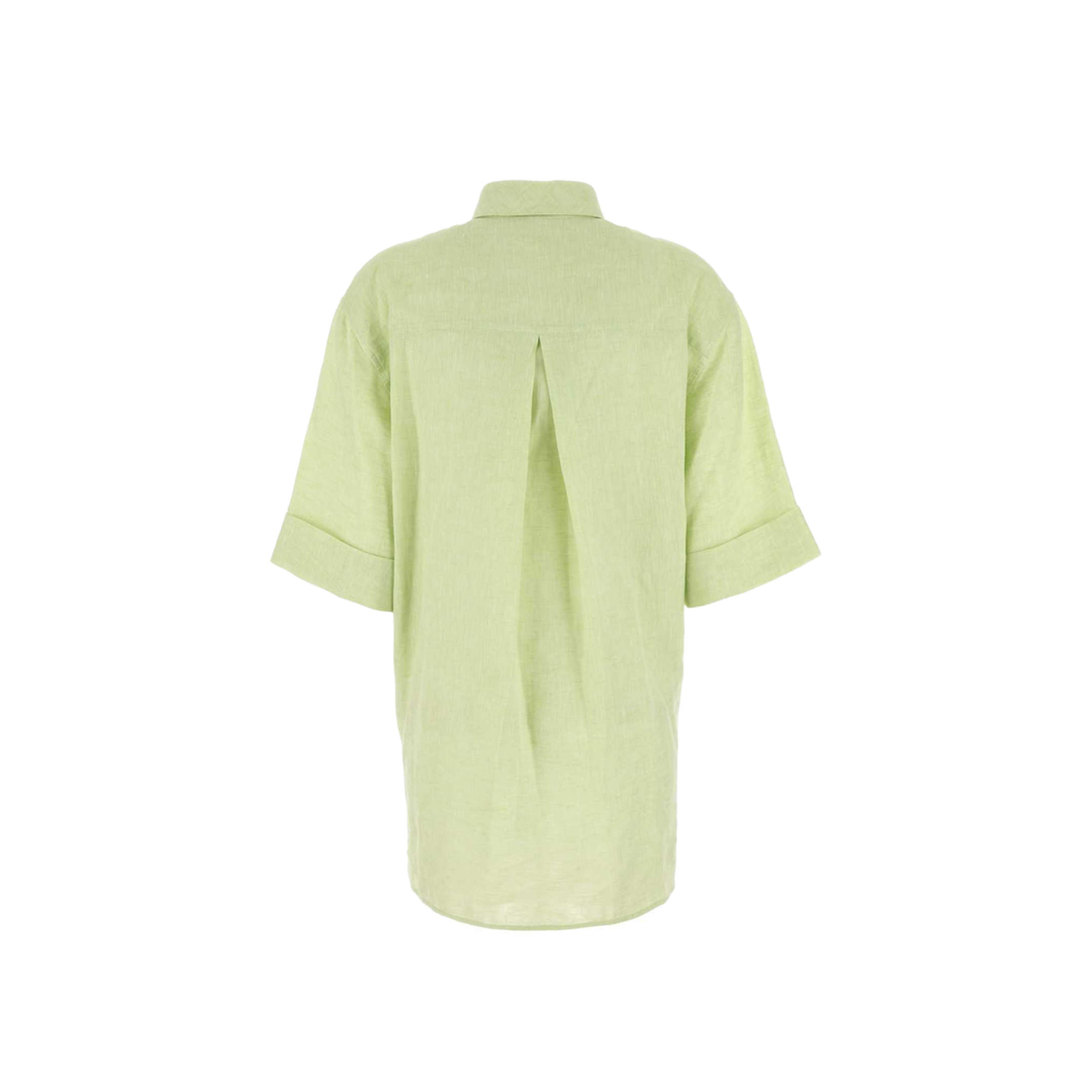 Pastel Green Linen Blouse