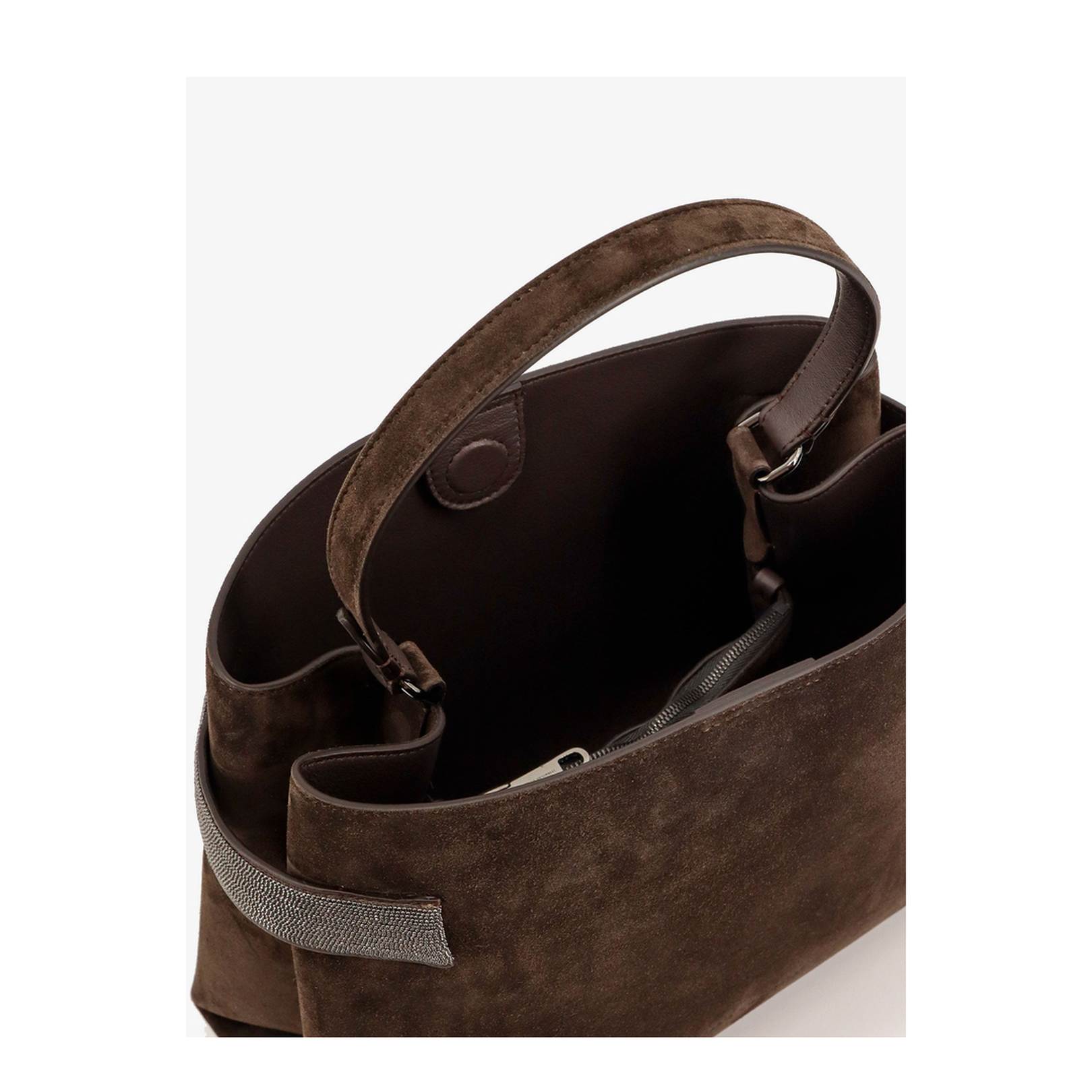 Suede Shoulder Bag