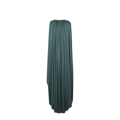 Silk Draped Dress