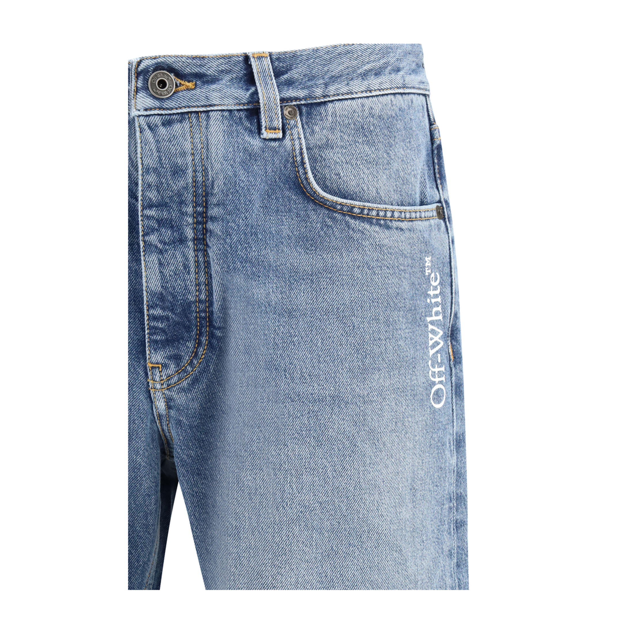 MAYFEYR - Off-White - Half Arrow Slim Relaxed Jeans - 44XYA18JS26D0024004000