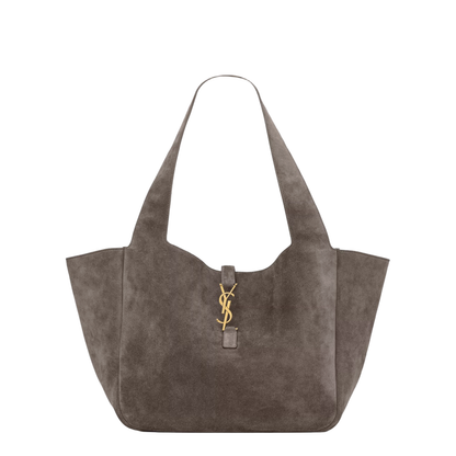 Bea M Suede Shoulder Bag - Urban Grey