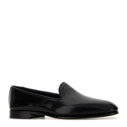 MAYFEYR - Church's - Black Leather Reign Loafers - DD01129EMF0AAB