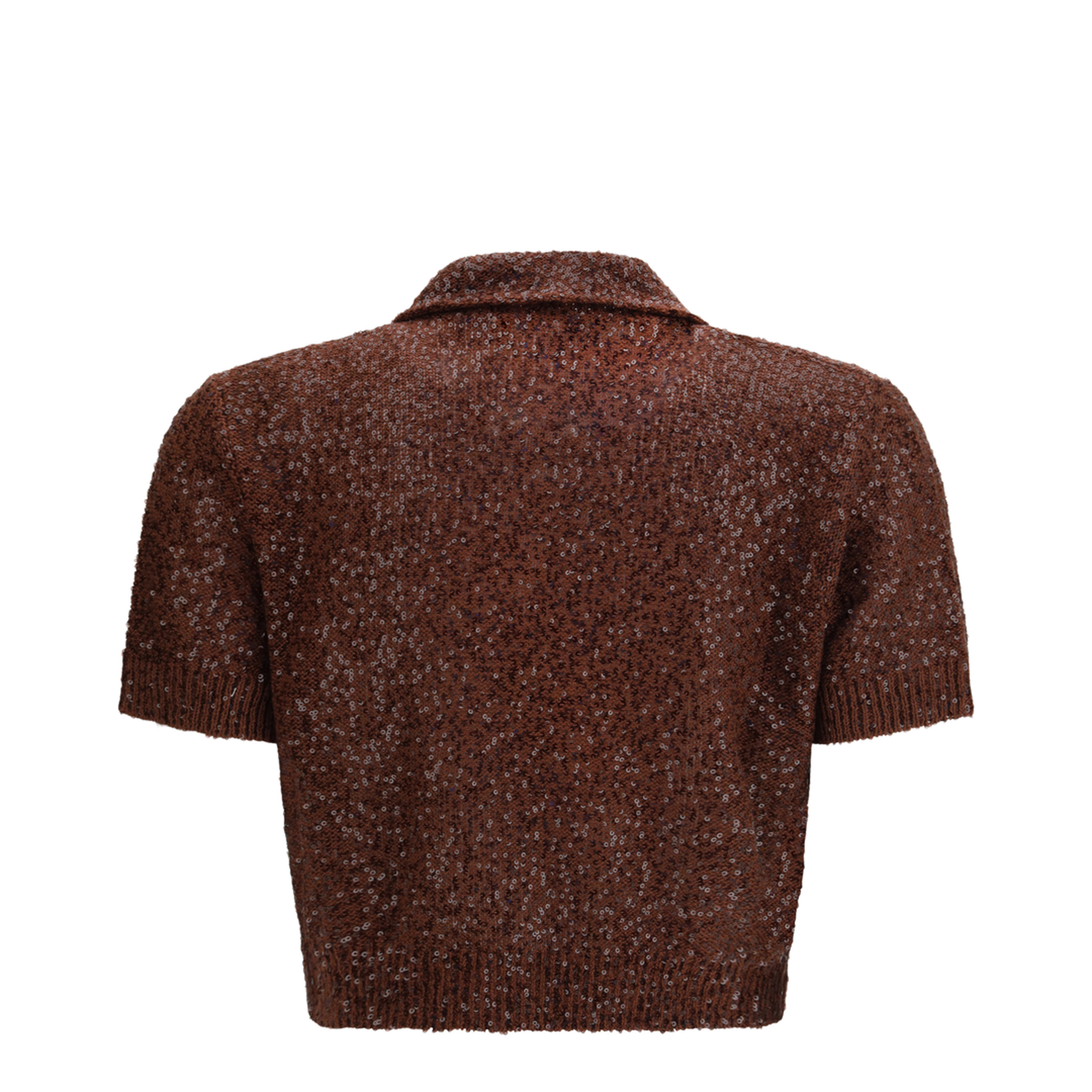 MAYFEYR - Brunello Cucinelli - Linen Cashmere Silk Top With Sequins - MDJ547605