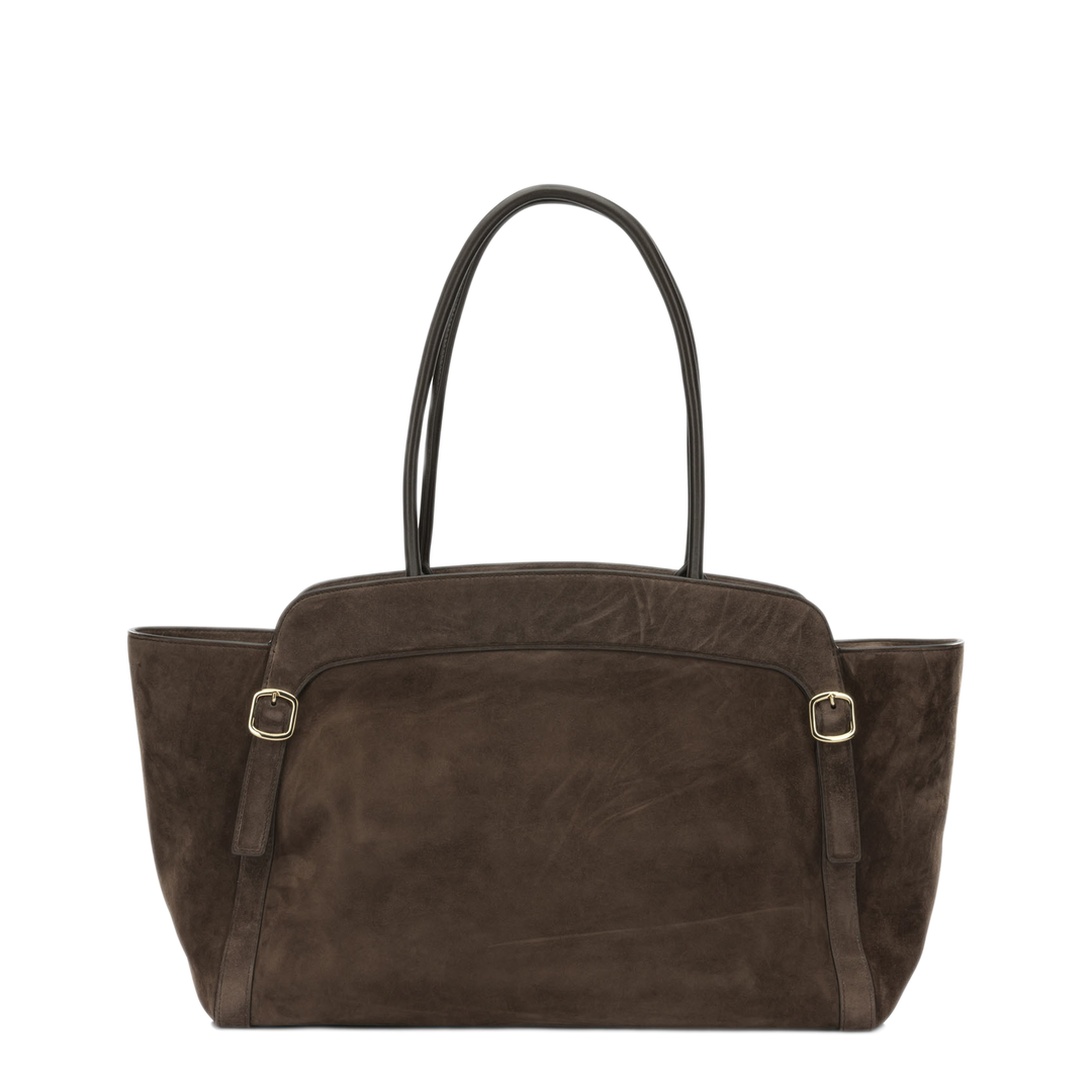 MAYFEYR - Santoni - Double Buckle Medium Shoulder Bag - DIBBA3041DBHSKWT30T30