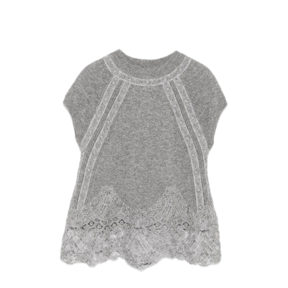 MAYFEYR - Ermanno Scervino - Top Grey - D495L307APTPYUN1704