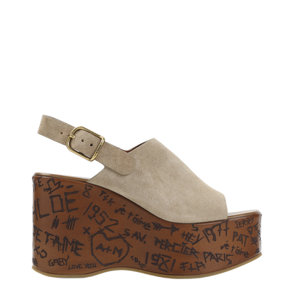 MAYFEYR - Chloè - Maxime Wedges Sandals - CH25A10GRY