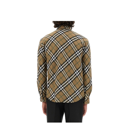 Shirt with Check Pattern