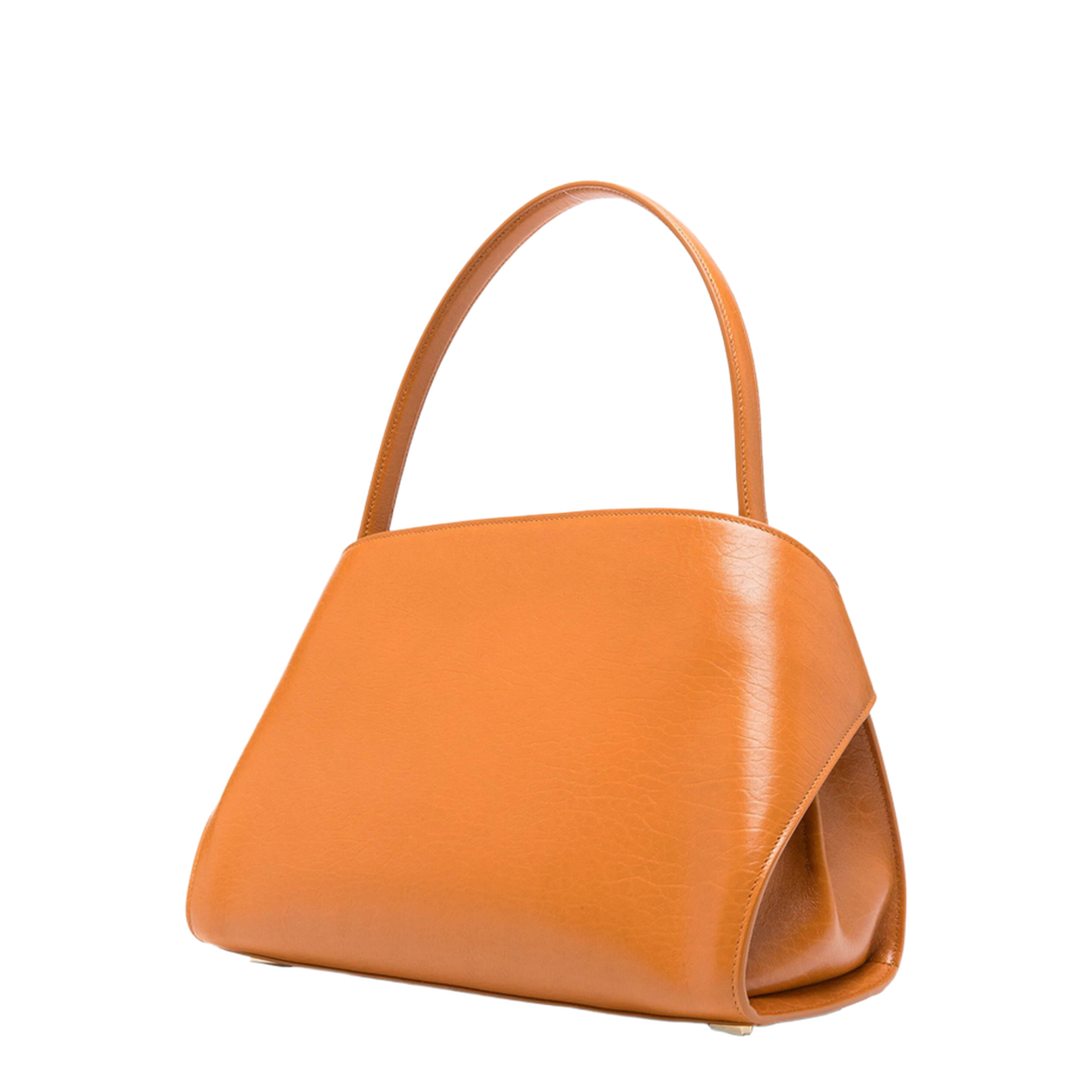 Single Handle Design with Gold Gancini Buckle