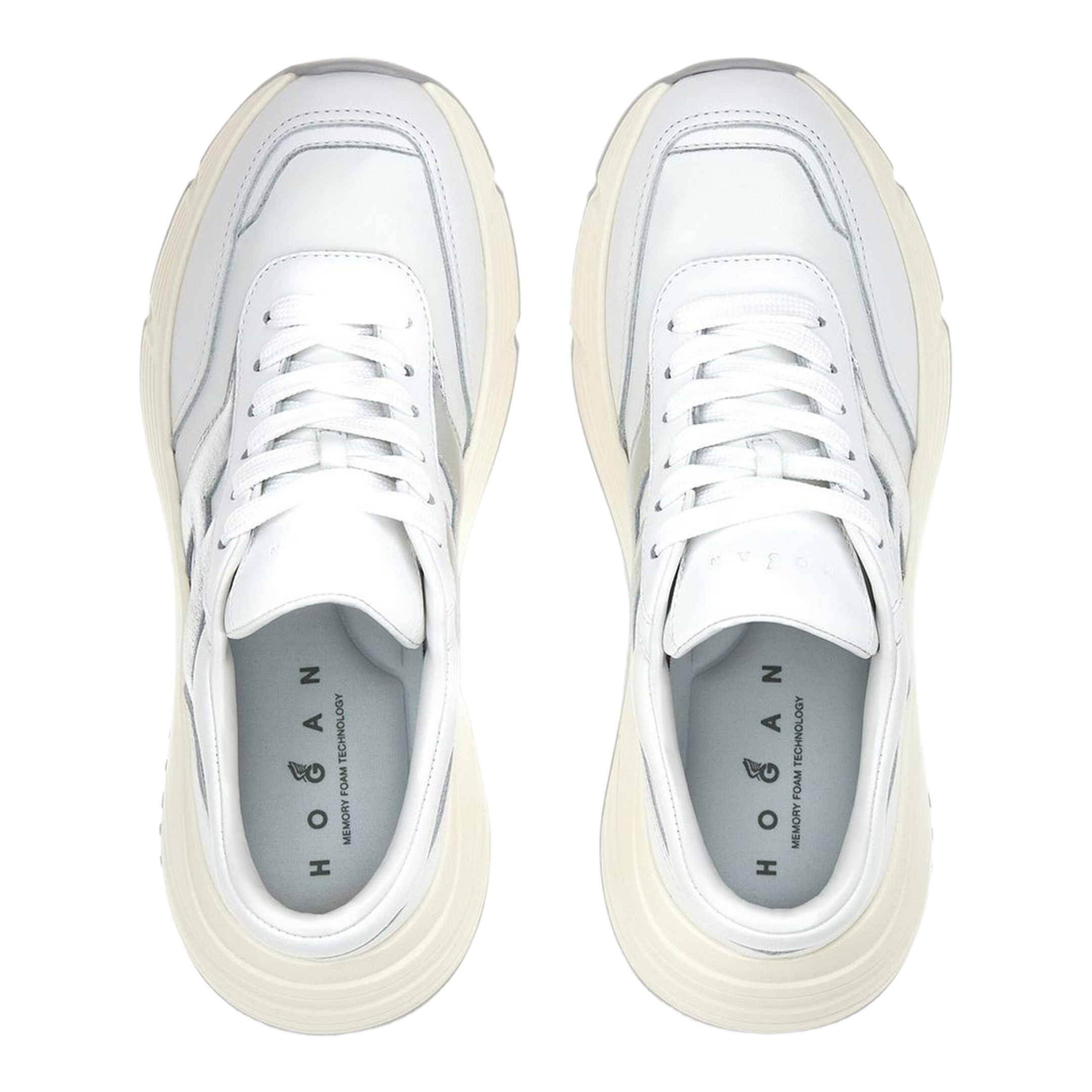 Hi-Fi Leather Sneakers