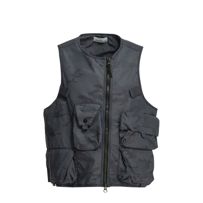 MAYFEYR - Stone Island - Camouflage Sleeveless Jacket - G100006S00E9V002D