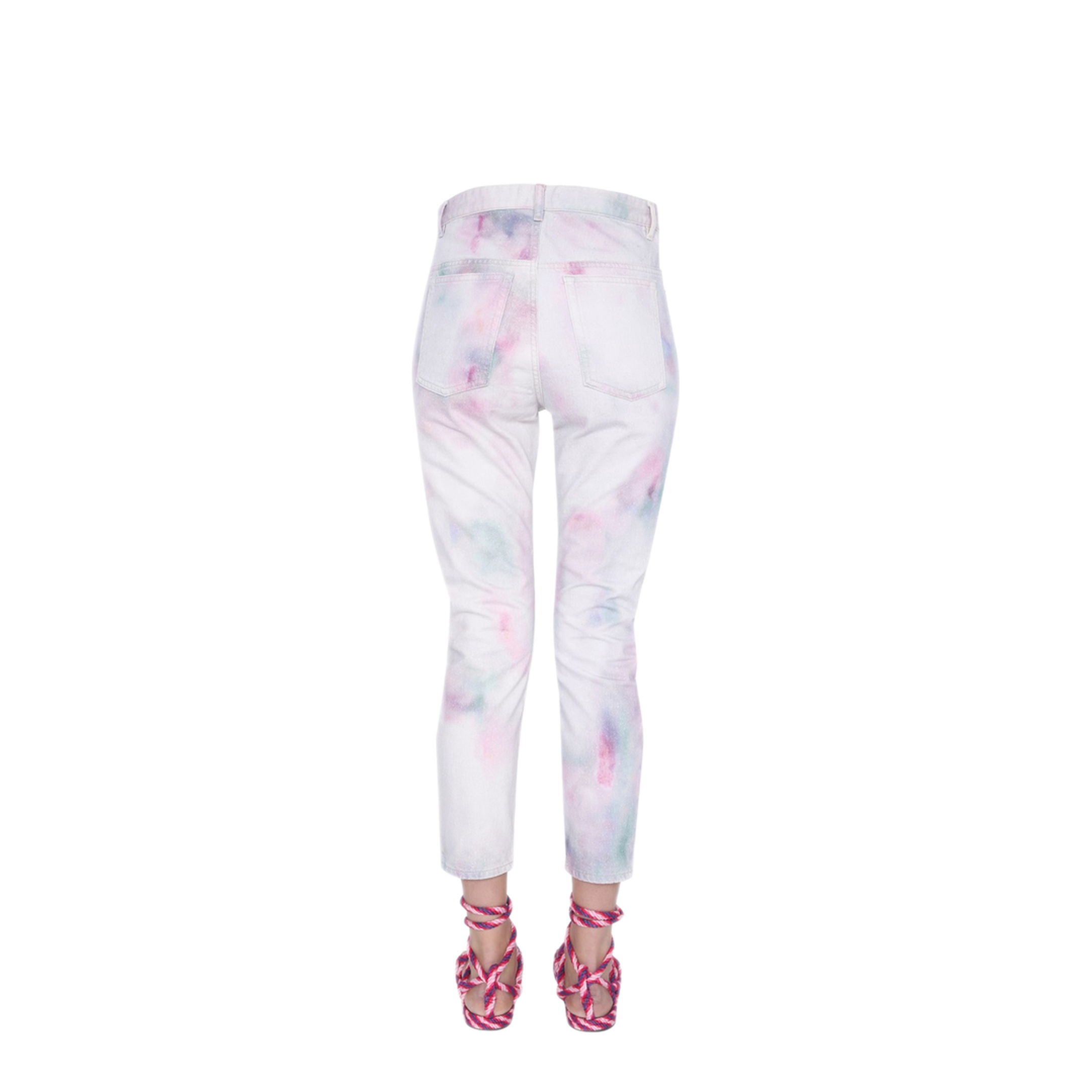 MAYFEYR -  - Wool Printed Jeans - PA190121P022E60CE