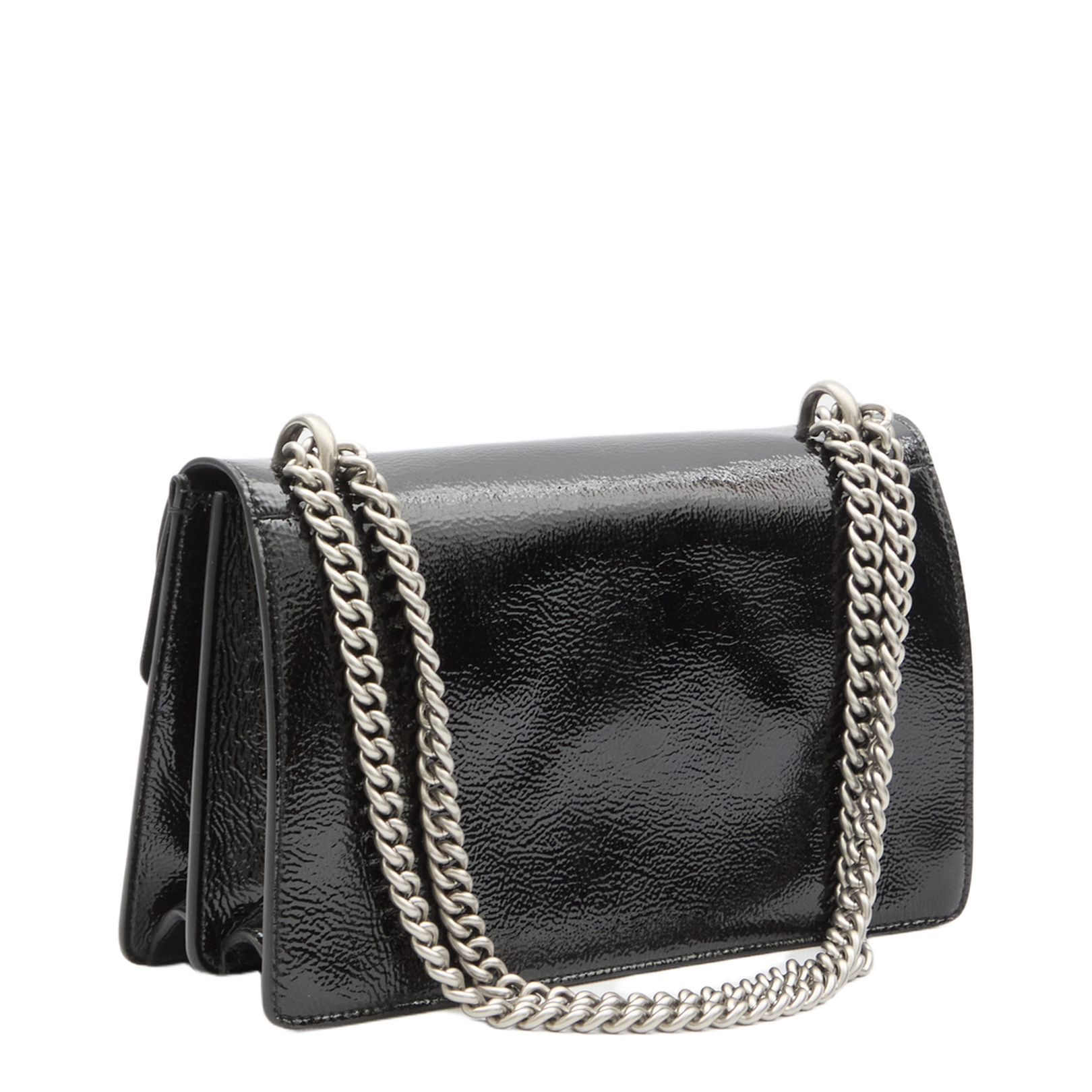 Dionysus Mini Leather Bag - Black