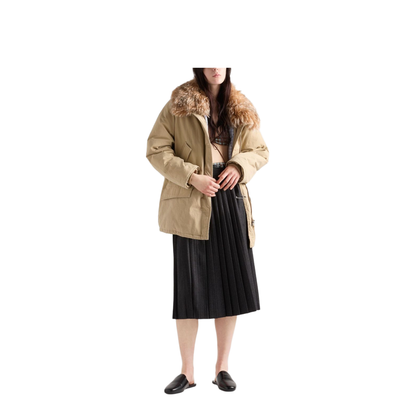 MAYFEYR - Prada - Pleated Wool Flannel Skirt - P118Z11GZF0308