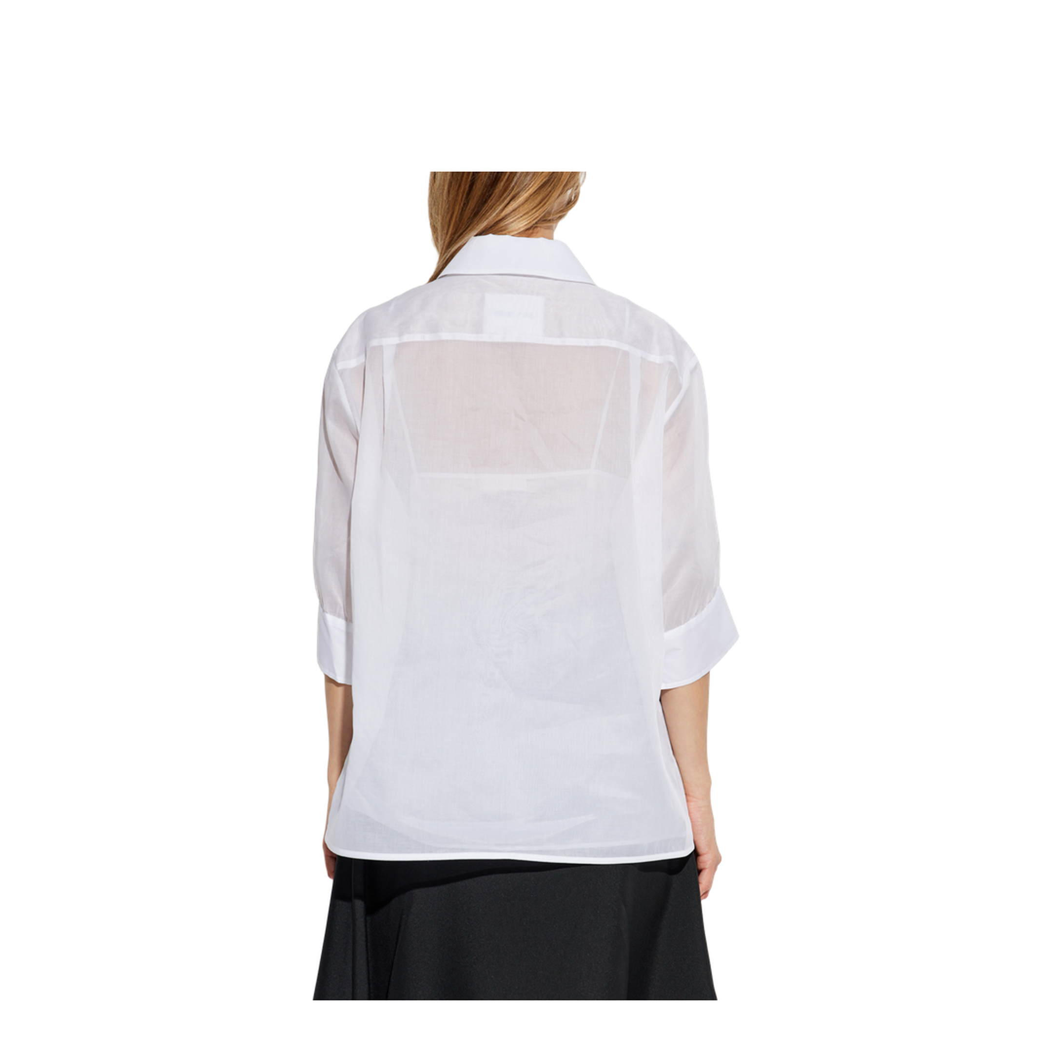 Short Sleeve Shirt Cotton White
