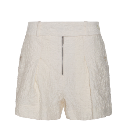 Porcelain Cotton Shorts